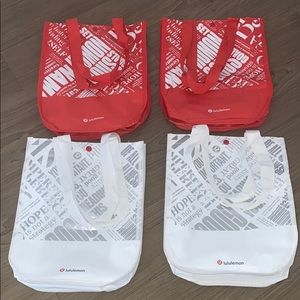lululemon athletica Bags - LULULEMON REUSABLE PLASTIC BAGS lululemon athletica Bags - LULULEMON REUSABLE PLASTIC BAGS